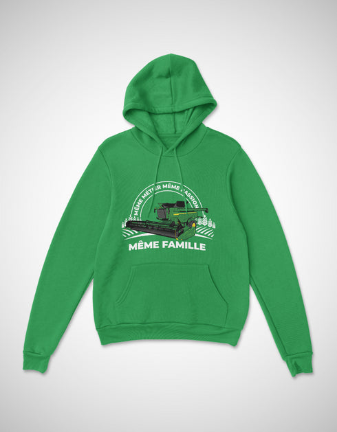 Moissonneuse Verte pull unisexe